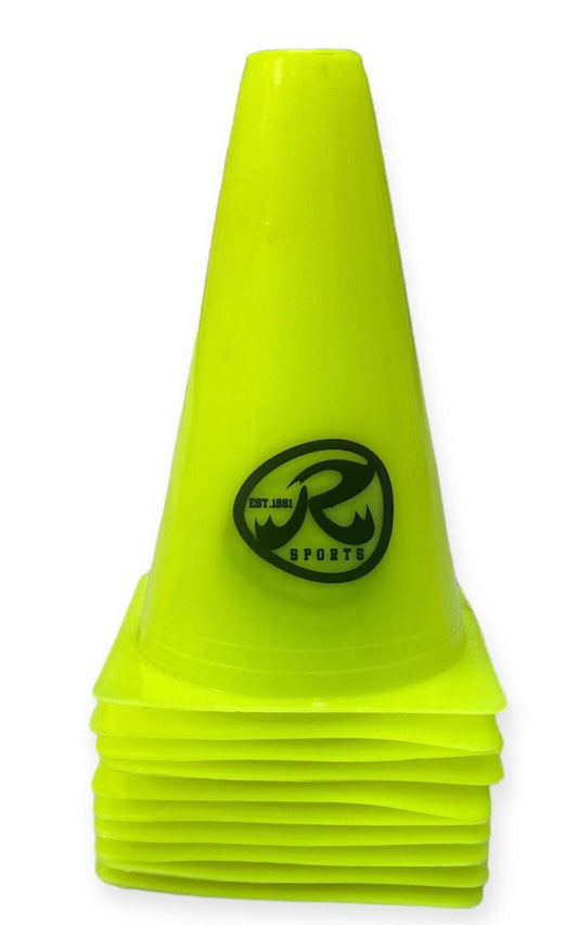 Ronex Agility Training Sport Cone Pack of 10 15cm/6 inch