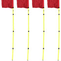 Ronex Corner Flags Collapsible - Set Of 4