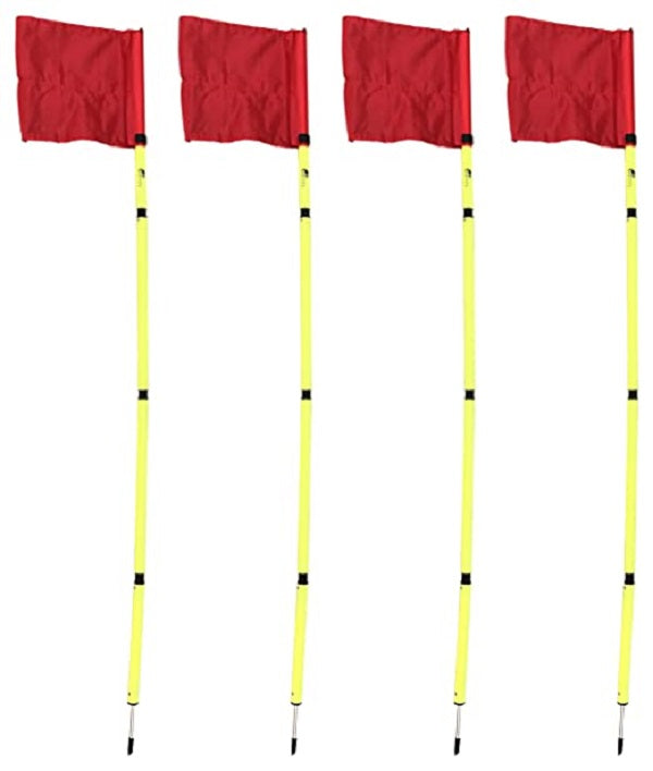 Ronex Corner Flags Collapsible - Set Of 4