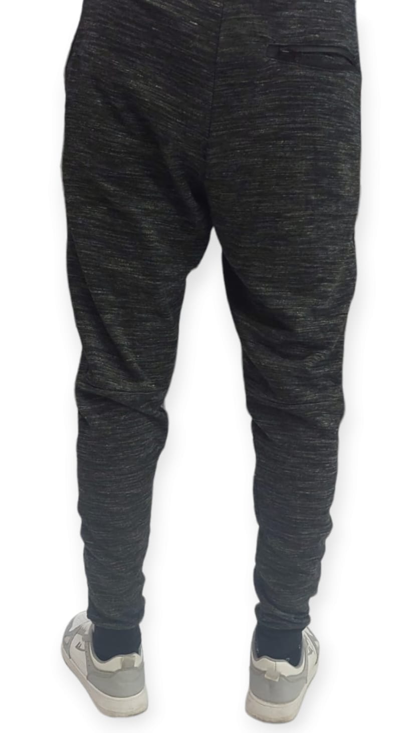 Ronex Slimfit Grey Melange Joggers 100% Cotton