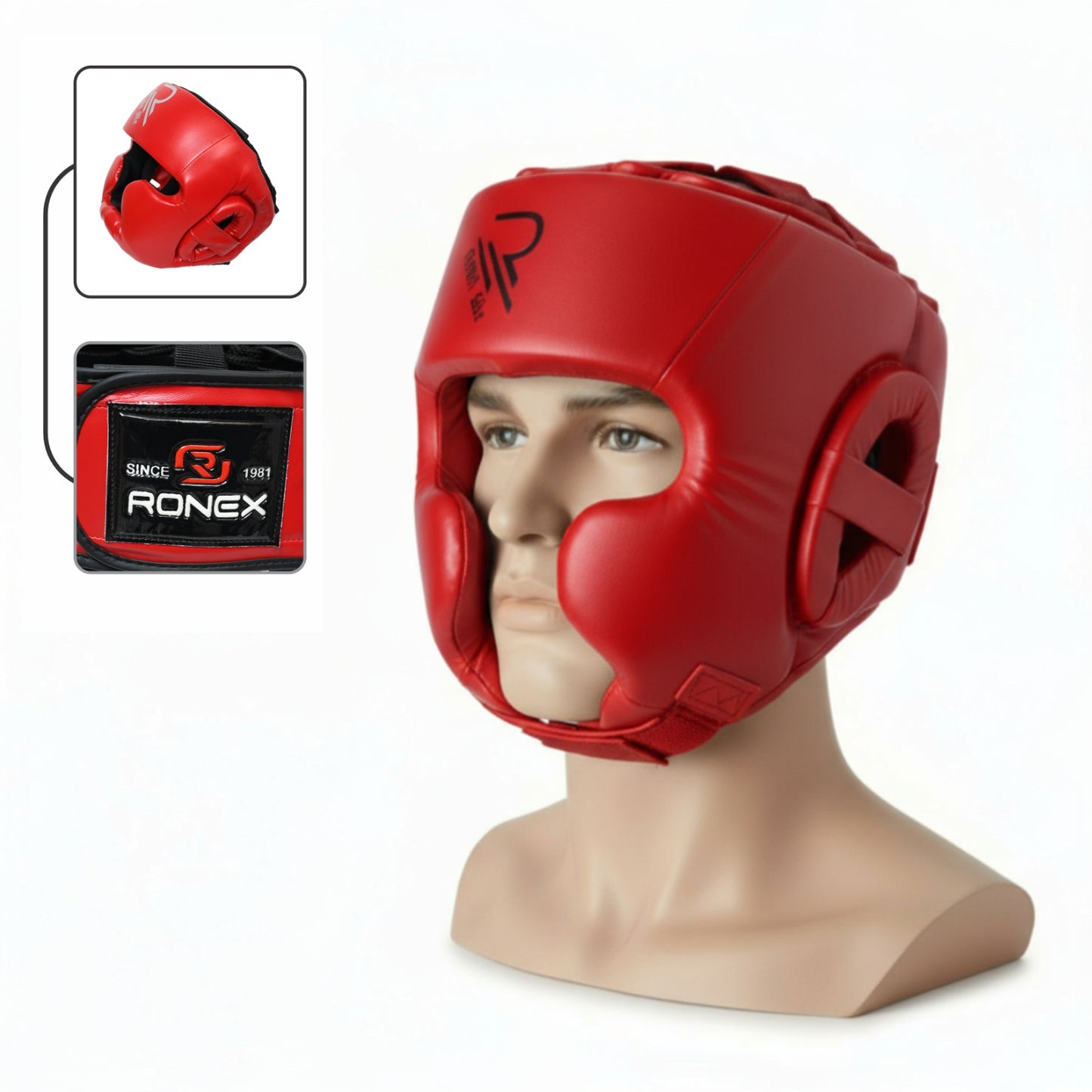 Ronex Boxing & Combat Headguard – Professional Protective Head Gear