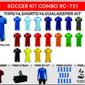 Soccer Kit RC-721 - Full Team Combo Set of 15