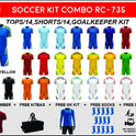 Soccer Kit RC-735 - Full Team Combo Set of 15