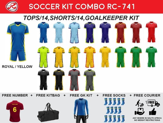 Soccer Kit RC-741 - Full Team Combo Set of 15