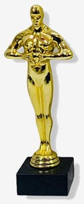 F-22 Gold Academic Figurine Trophy with Marble Base