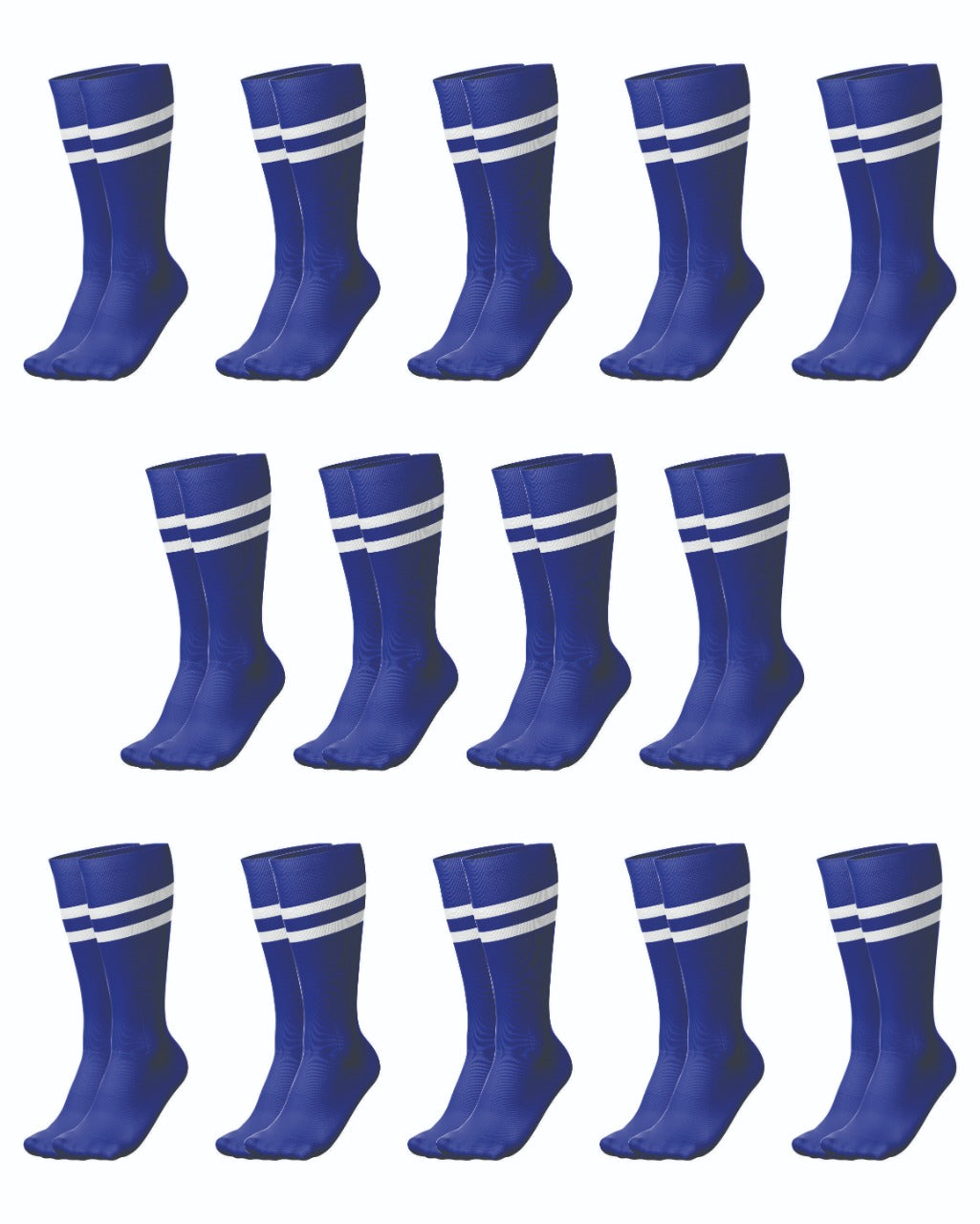 Ronex Soccer Socks - Set of 14 Pairs