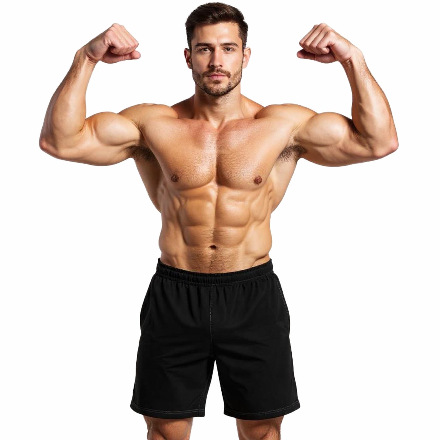 Ronex Jacquard Training Shorts - Breathable Quick-Dry with Pockets