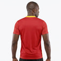 Spain / España Flag Sublimation T-Shirt – Red & Yellow Graphic Tee – Short Sleeve Patriotic Sports Shirt