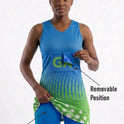 RONEX RC-912 Sublimated Netball Dress Set (10 Pack) – Adult Kit with Removable Position Patches (Front & Back)