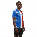 France Flag Sublimation T-Shirt – French Tricolor Graphic Tee – Short Sleeve Patriotic Sports Shirt
