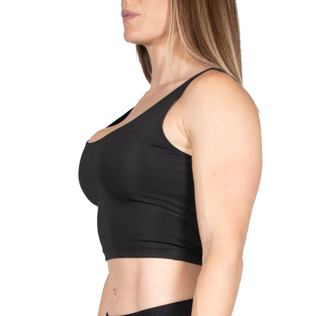 Ronex Women's Crop Tank Top Gym Workout Athletic Yoga Excercise