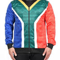 South African Flag Jacket - Bold National Pride for Men & Women Full Zipper & Two Side Zip Pockets