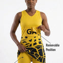 RONEX RC-912 Sublimated Netball Dress Set (10 Pack) – Adult Kit with Removable Position Patches (Front & Back)