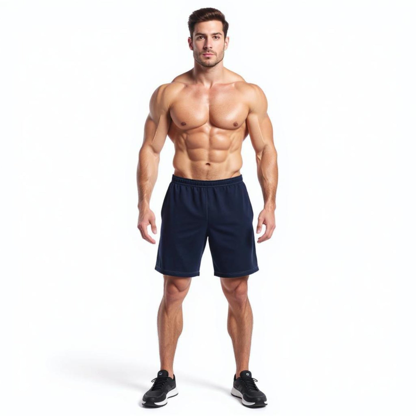 Ronex Jacquard Training Shorts - Breathable Quick-Dry with Pockets