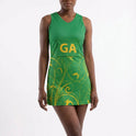 RONEX RC-912 Sublimated Netball Dress Set (10 Pack) – Adult Kit with Removable Position Patches (Front & Back)