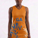 RONEX RC-912 Sublimated Netball Dress Set (10 Pack) – Adult Kit with Removable Position Patches (Front & Back)