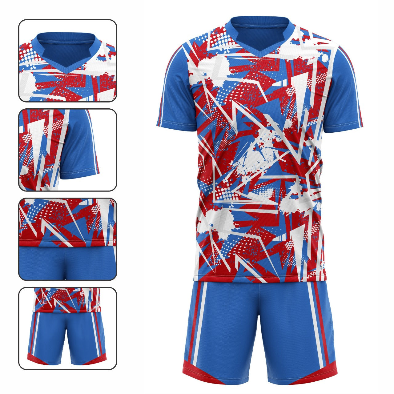 Ronex RC-751 Soccer Kit – New Sublimation Designs to Choose From | Full Team Combo Set of 15 (Adult Size)