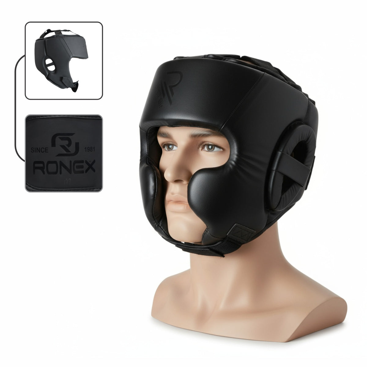 Syp Ronex Ronex Boxing & Combat Headguard – Professional Protective Head Gear ...