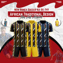 Ronex Soccer Kit RC-749 – African Traditional Design | Full Team Combo Set of 15 (Adult)