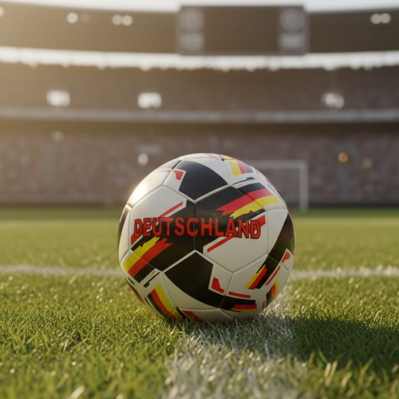 Duetchland Fan Soccer Ball - Country Fan Club Edition - Size 5