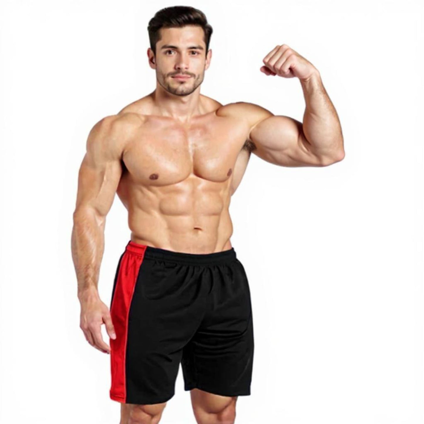 Ronex Jacquard Training Shorts - Breathable Quick-Dry with Pockets