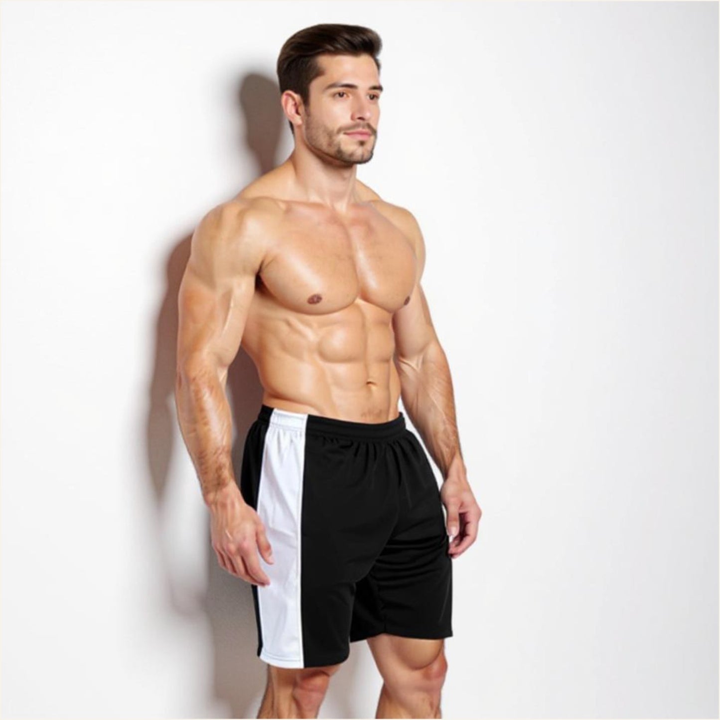 Ronex Jacquard Training Shorts - Breathable Quick-Dry with Pockets