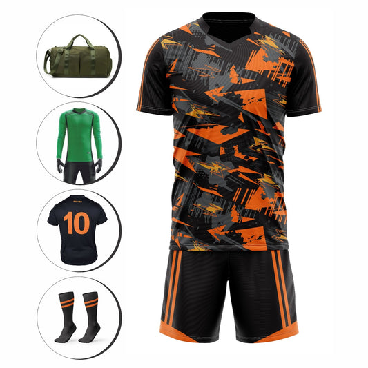 Ronex RC-751 Soccer Kit – New Sublimation Designs to Choose From | Full Team Combo Set of 15 (Adult Size)