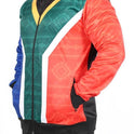 South African Flag Jacket - Bold National Pride for Men & Women Full Zipper & Two Side Zip Pockets