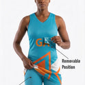 RONEX RC-912 Sublimated Netball Dress Set (10 Pack) – Adult Kit with Removable Position Patches (Front & Back)