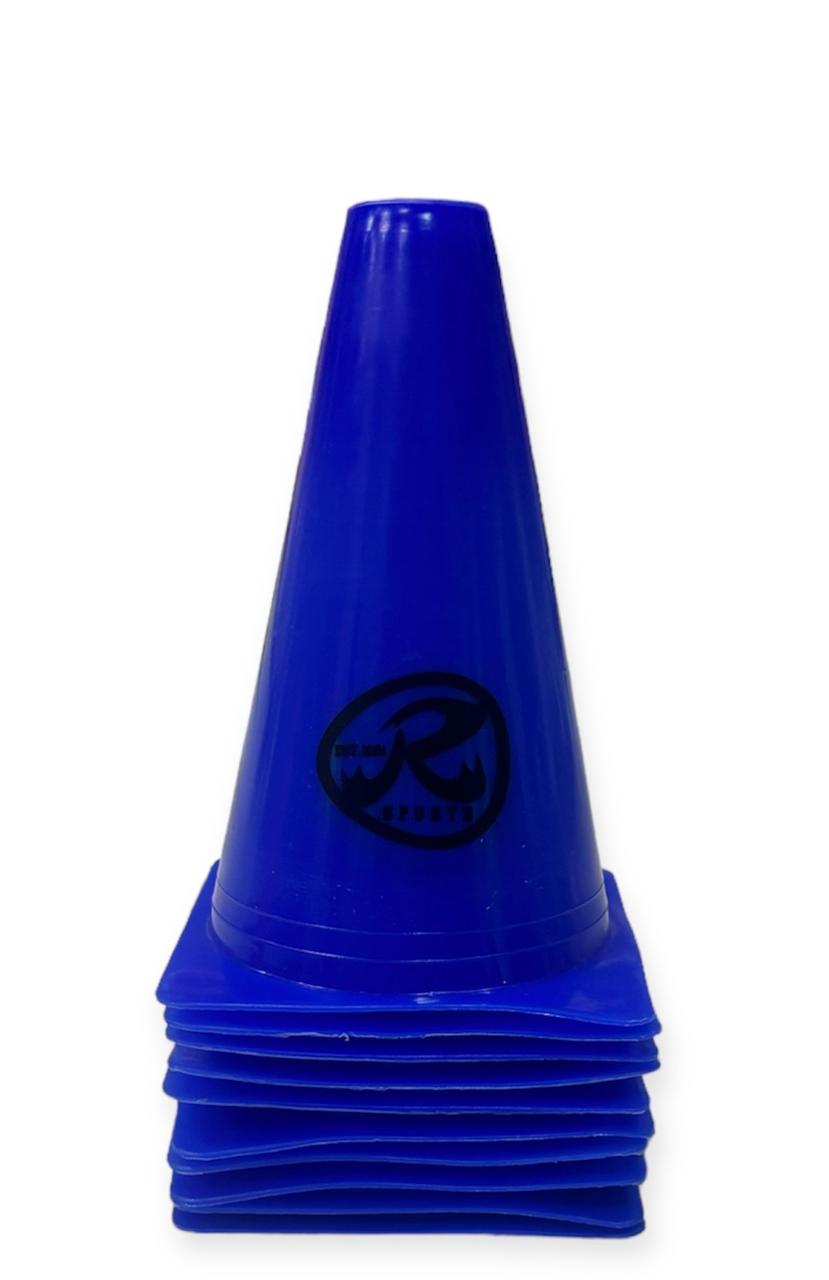 Ronex Agility Training Sport Cone Pack of 10 15cm/6 inch