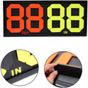 Player Substitution Board – Double Digit Manual Flip Board - Double Sided