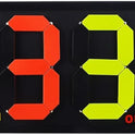 Player Substitution Board – Double Digit Manual Flip Board - Double Sided