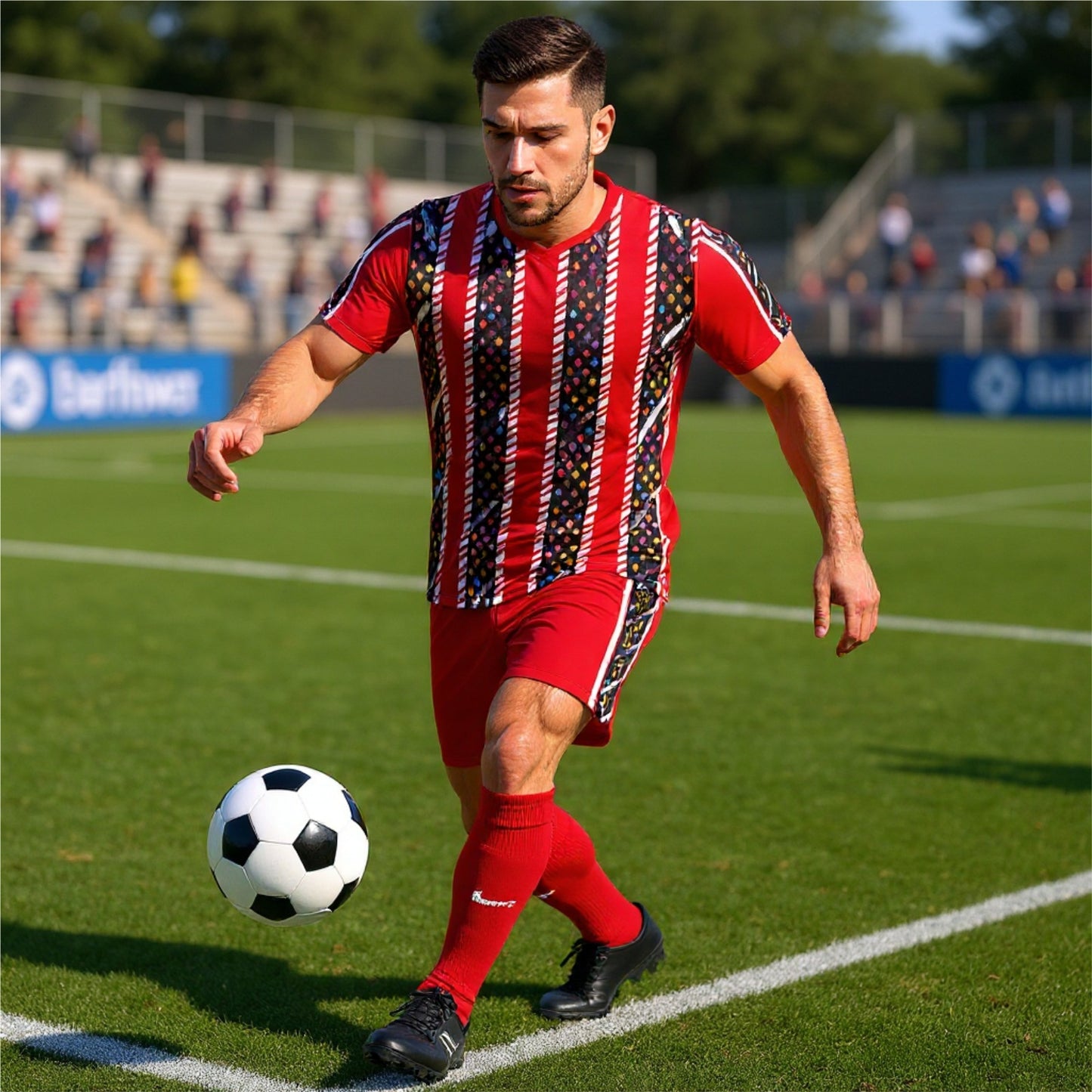 Ronex Soccer Kit RC-749 – African Traditional Design | Full Team Combo Set of 15 (Adult)
