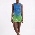 RONEX RC-912 Sublimated Netball Dress Set (10 Pack) – Adult Kit with Removable Position Patches (Front & Back)