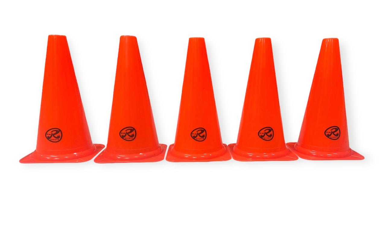 Ronex Agility Training Sport Cone Pack of 5 23cm/9 inch