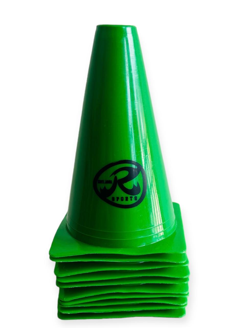 Ronex Agility Training Sport Cone Pack of 10 15cm/6 inch