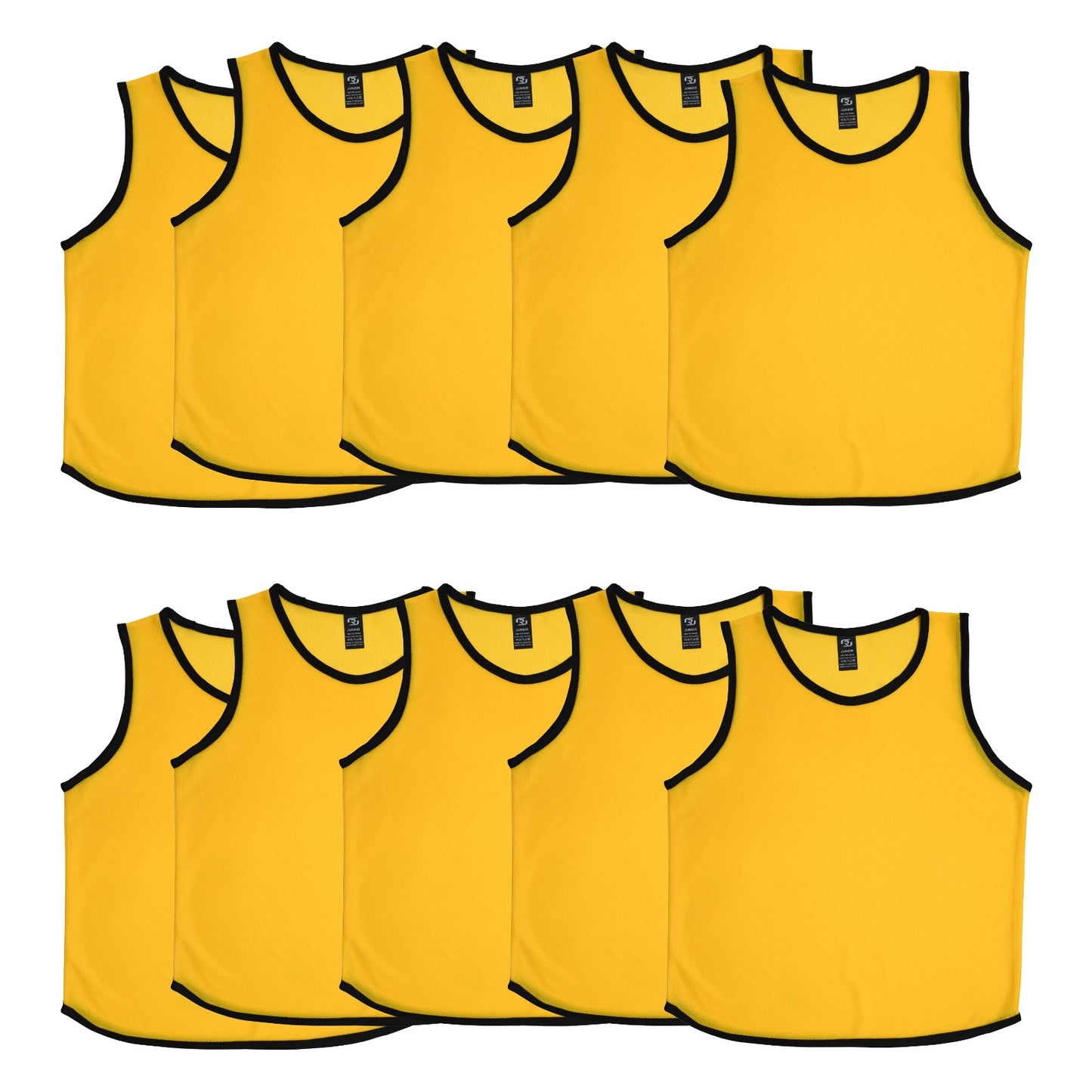 Ronex Training Bibs/Vest Set – Pack of 10 (Junior & Senior Sizes) – Multiple Colours Available