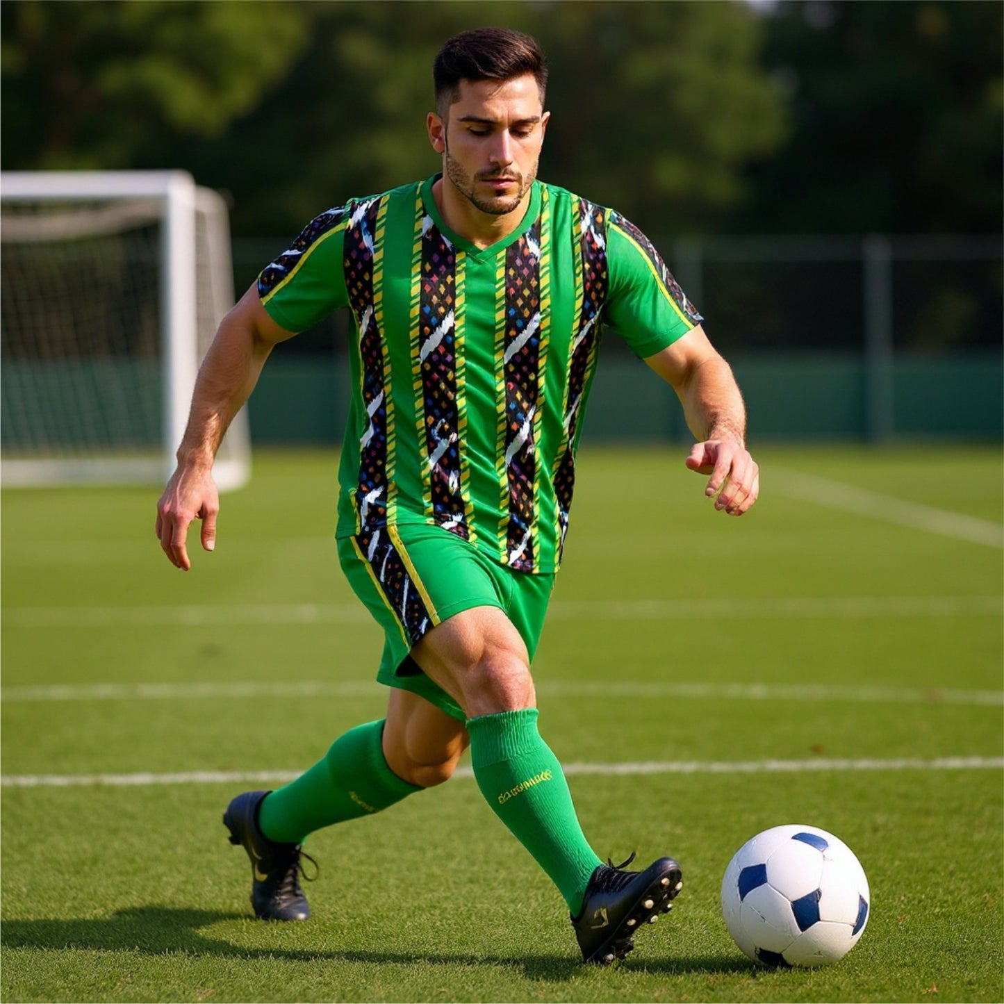 Ronex Soccer Kit RC-749 – African Traditional Design | Full Team Combo Set of 15 (Adult)