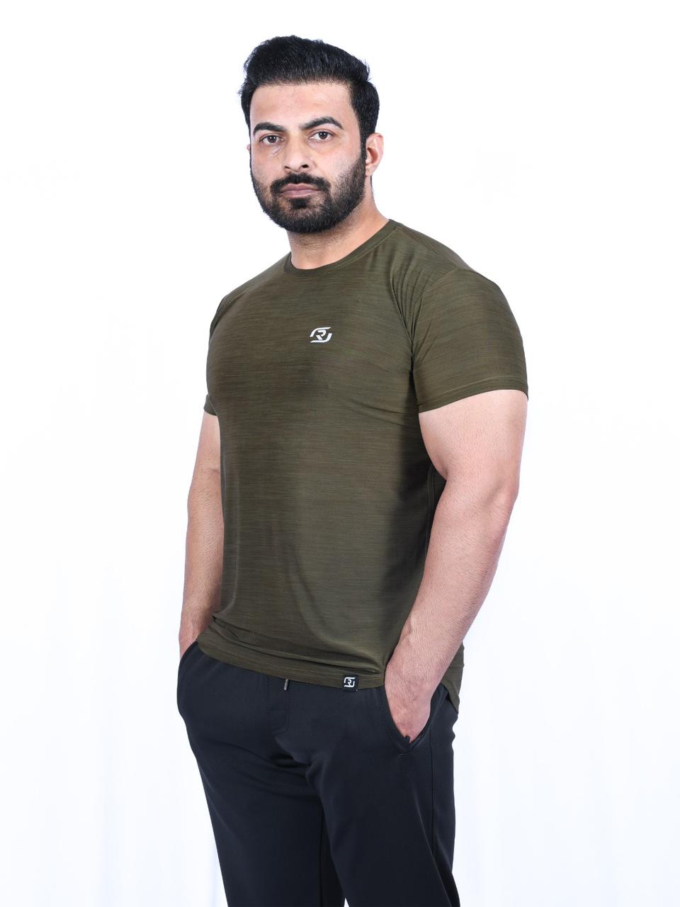 Ronex Lycra Super Stretch Melange T-Shirt