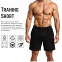 Ronex Jacquard Training Shorts - Breathable Quick-Dry with Pockets