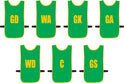 Ronex Netball Bibs With Positions Front/Back