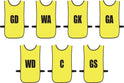 Ronex Netball Bibs With Positions Front/Back