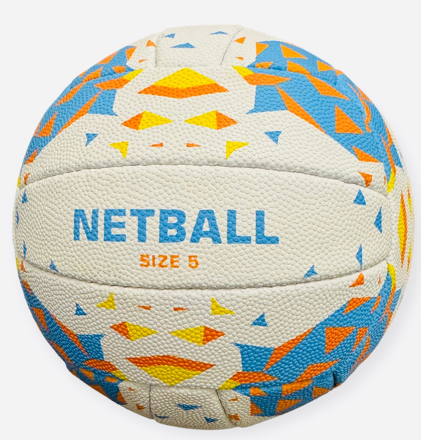 Ronex Netball Hand-Stitched Match Ball - Size 5 Super Grip
