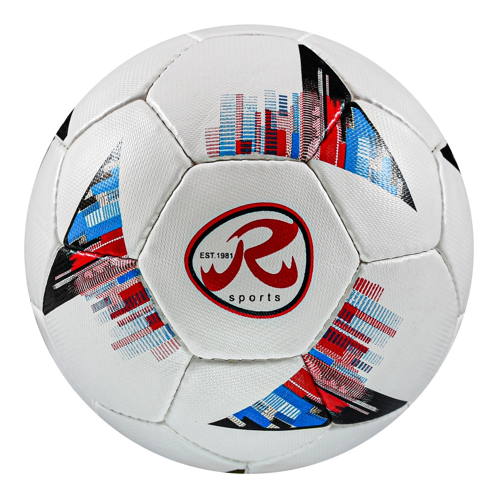 Ronex Soccer Ball Vimini Hand Stitched Size 5 - Multi Triangle RC