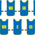 Ronex Netball Bibs With Positions Front/Back