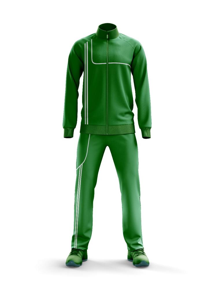 Ronex Tracksuit Rc-2003 Tricot Emerald/White