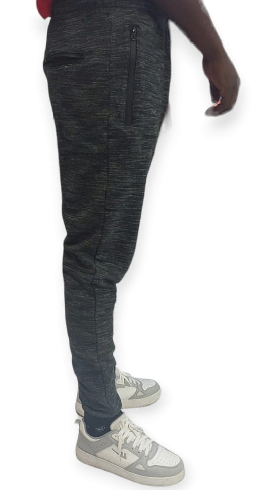 Ronex Slimfit Grey Melange Joggers 100% Cotton