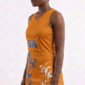 RONEX RC-912 Sublimated Netball Dress Set (10 Pack) – Adult Kit with Removable Position Patches (Front & Back)
