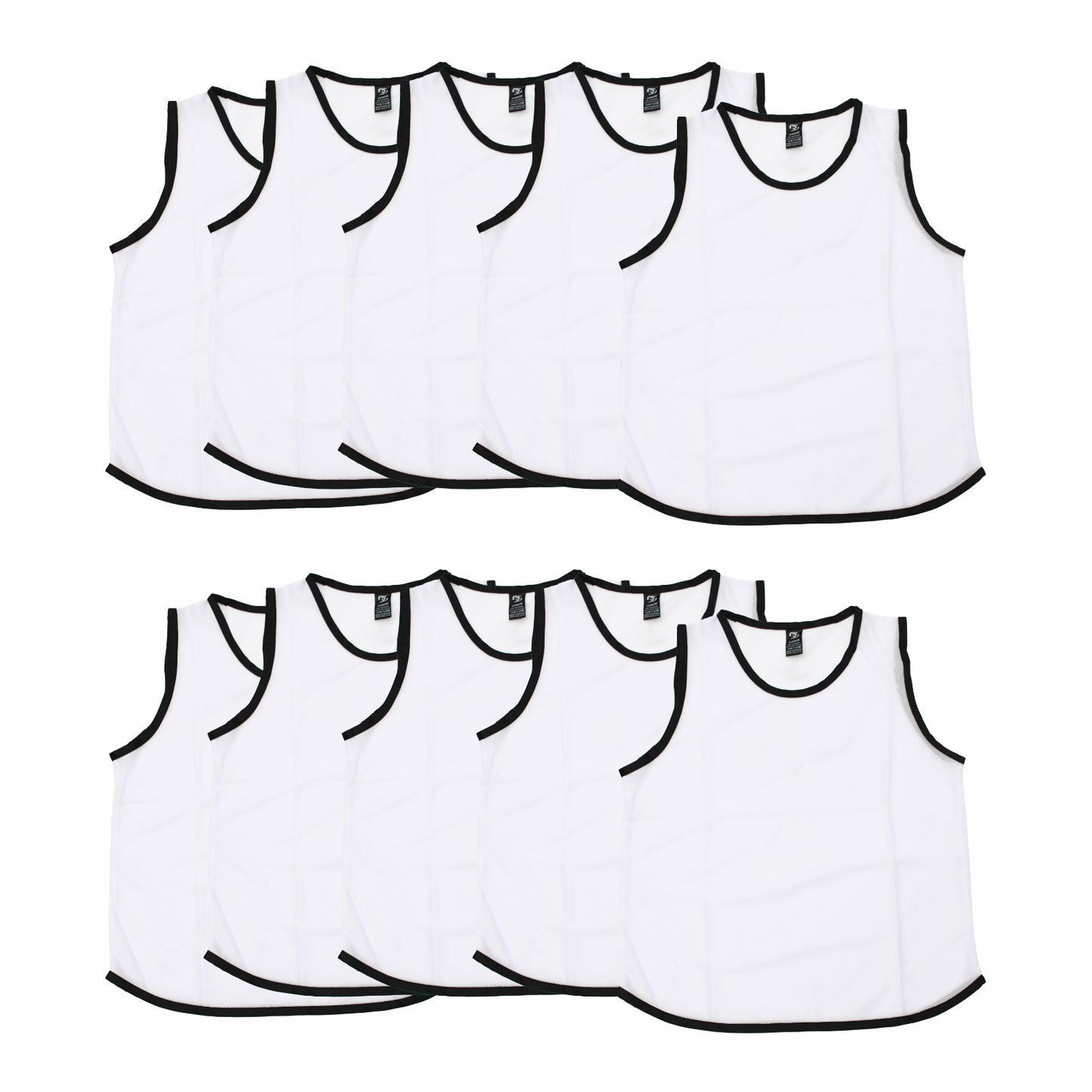 Ronex Training Bibs/Vest Set – Pack of 10 (Junior & Senior Sizes) – Multiple Colours Available