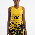 RONEX RC-912 Sublimated Netball Dress Set (10 Pack) – Adult Kit with Removable Position Patches (Front & Back)